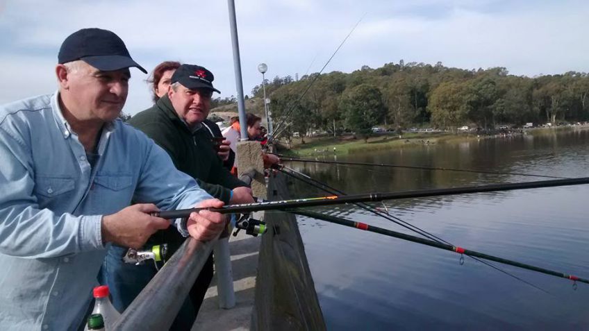Da inicio el campeonato de Pesca 2018 en el Lago de Tandil