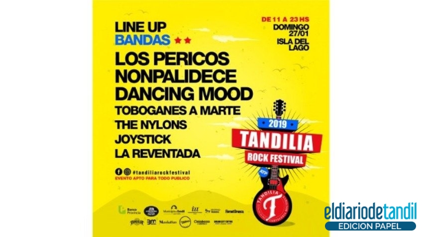 "Estamos apostando a Tandil, es el primer festival de esta magnitud en la ciudad"