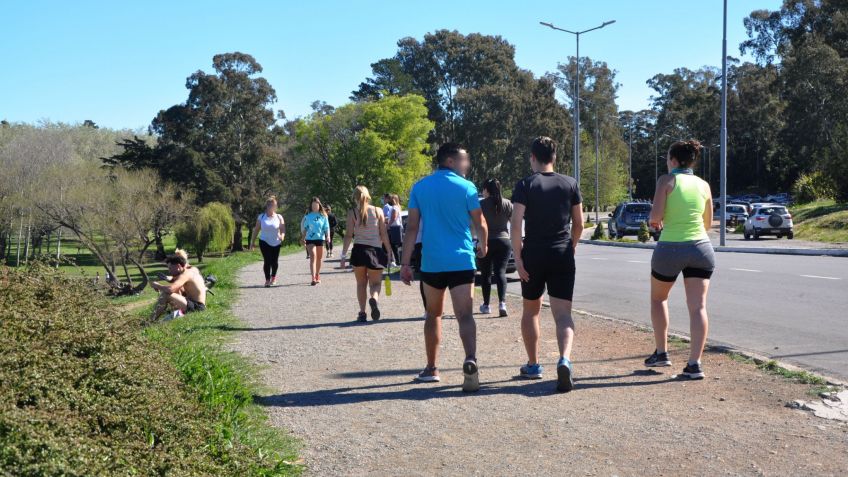 Los paseos se vieron muy concurridos durante el feriado