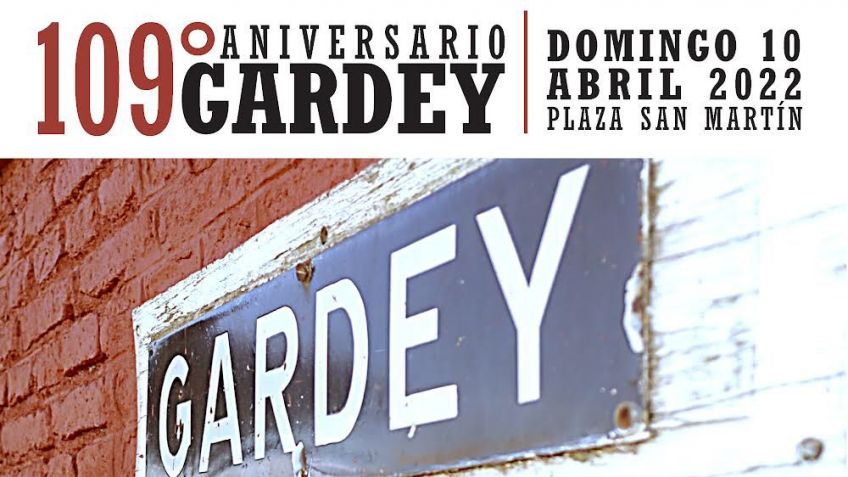 Gardey cumple 109 años y lo celebrará el próximo domingo con una variada programación