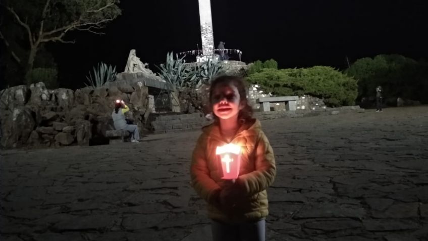 Se realizó el tradicional Vía Crucis de la Familia