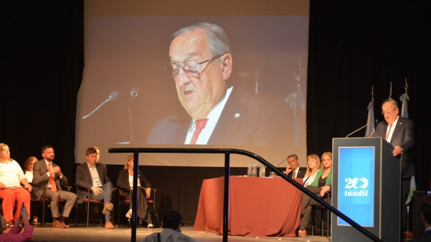 El discurso de Lunghi en el inicio de un nuevo mandato