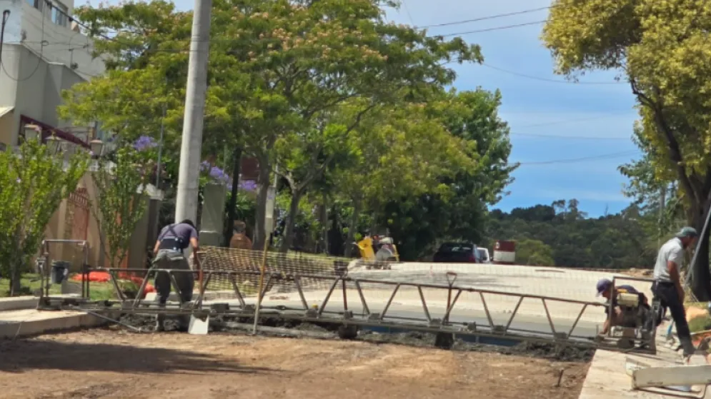 Comenzaron trabajos de pavimentación en calle Martín Fierro