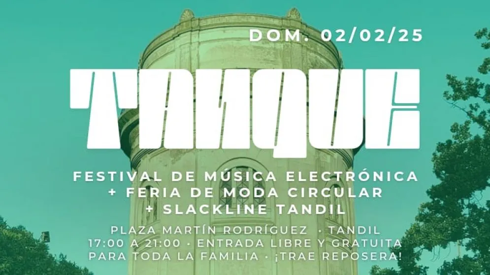 La Plaza del Tanque, escenario de un festival de música electrónica y moda circular