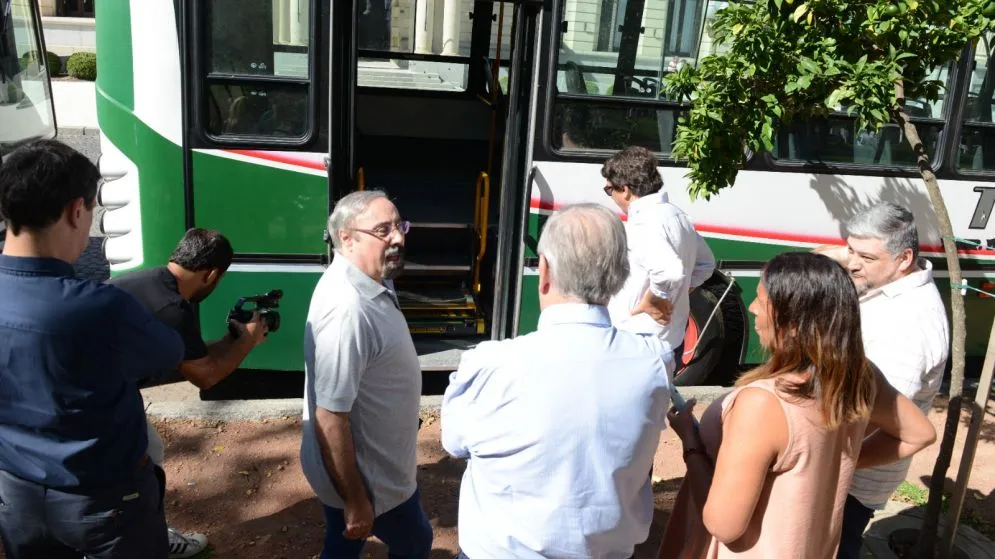 Se presentaron las nuevas unidades accesibles para el transporte público