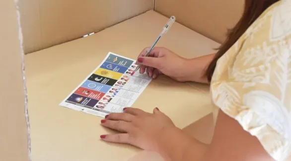 Cómo se votará con la Boleta Única de Papel