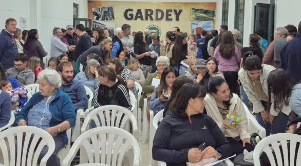 Vecinos de Gardey eligieron cuatro proyectos a realizarse a través del presupuesto participativo 