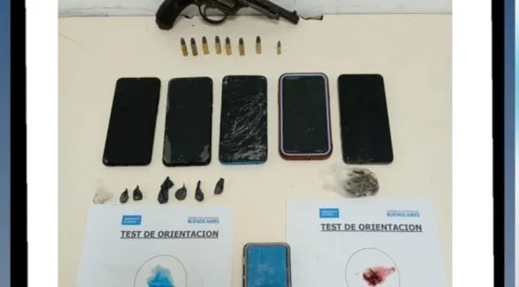 Secuestraron drogas, un arma y municiones tras una investigación por una agresión